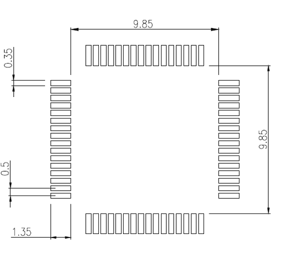 P-LQFP64-1010-0.50-003 | 封装与包装信息 | 东芝半导体&存储产品中国官网