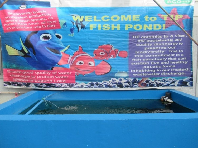 Fish Rearing Tanks in the Biopark