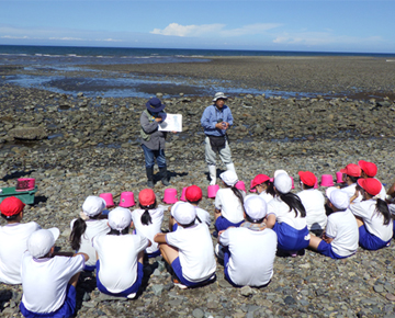 Marine Life Surveys with Local Elementary Schools
