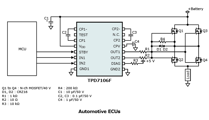 TPD7106F应用电路示例.