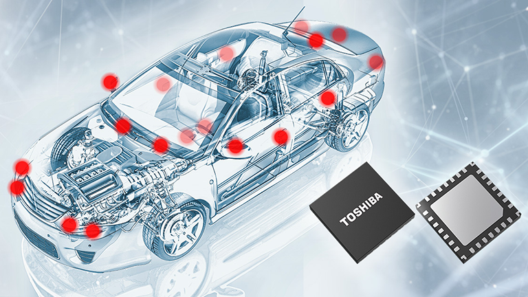 Toshiba Is Sampling an Automotive CXPI Responder Interface IC that Contributes to Shorter Software Development Times