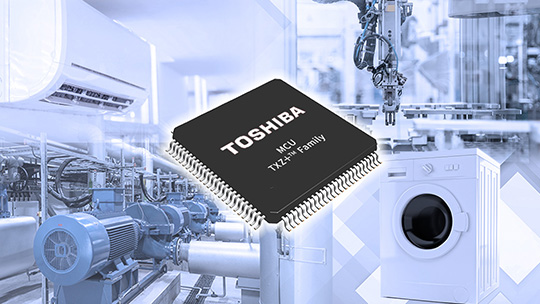 Toshiba Releases Arm<sup>®</sup> Cortex<sup>®</sup>-M4 Microcontrollers for Motor Control