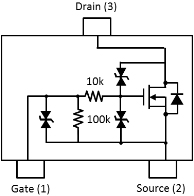 SSM3K357R Equivalent Circuit