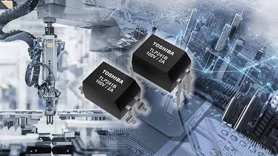 东芝推出适用于工业设备的100V大电流光继电器
