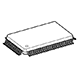 东芝 TMP86FS28FG TLCS-870C产品 QFP80-P-1420-0.80B 封装图片
