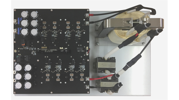 5kW隔离式双向DC-DC转换器的评估板图片
