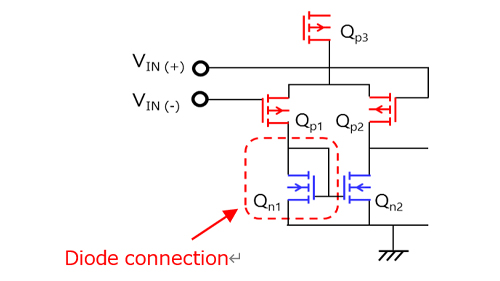 图1-5：MOSFET二极管连接