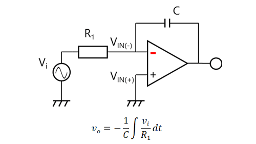 图2-15：积分电路