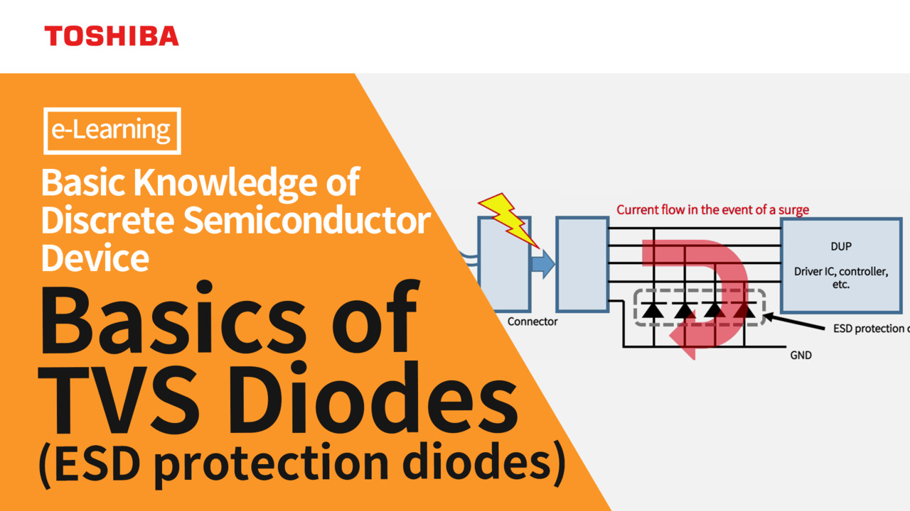Basics of TVS Diodes (ESD protection  diodes)