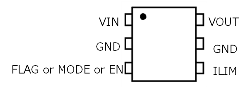 TCKE6xx Series Pin Configuration