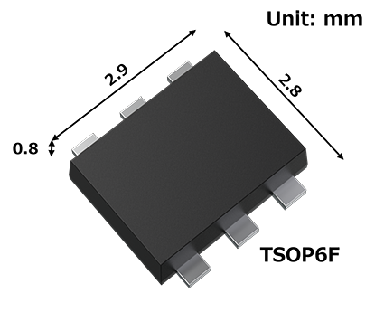 Figure 3. TSOP6F package outline