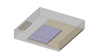 MOSFET的3D热流体分析：扩展简化CFD模型，适用于冷却模拟