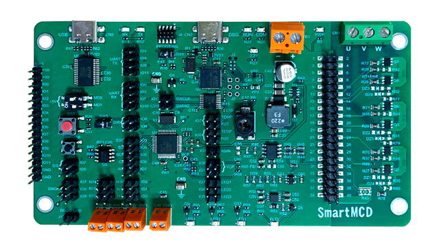 これは、SmartMCD™ 適用ボディ系モーター制御回路の画像です。